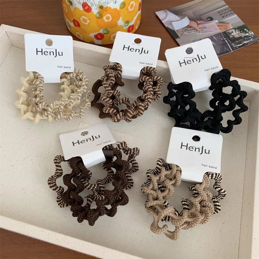 Women's Casual Simple Style Twist Cloth Hair Tie