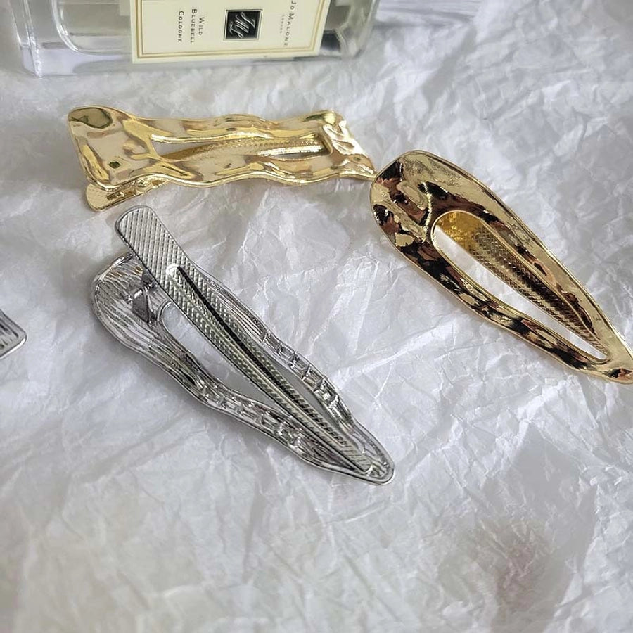 Women's Casual Simple Style Geometric Alloy Plating Hair Clip