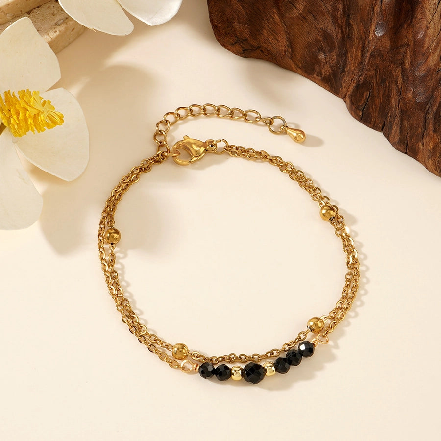 Semi-precious stone Handmade Geometric Bracelets