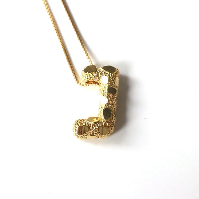 Jewelry Simple Style Classic Style letter Copper Pendant Necklace