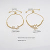 Jewelry Elegant Letter Star Heart Shape Copper Bracelets