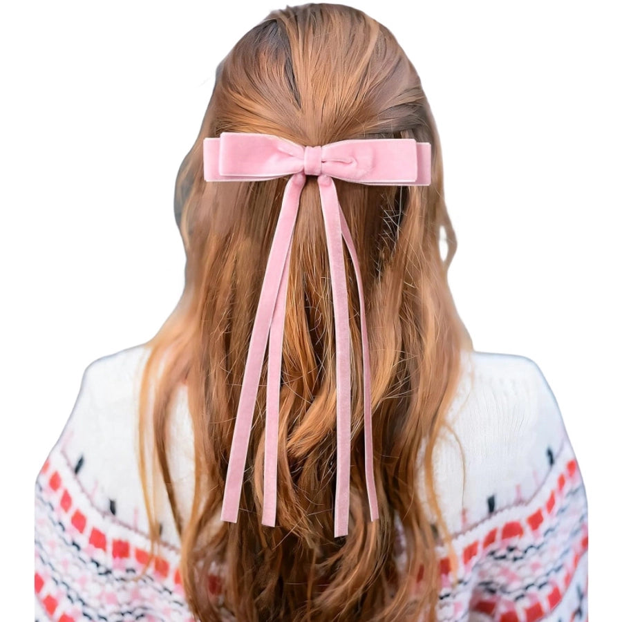 Women's Sweet Bow Knot Cloth Handmade Hair Clip