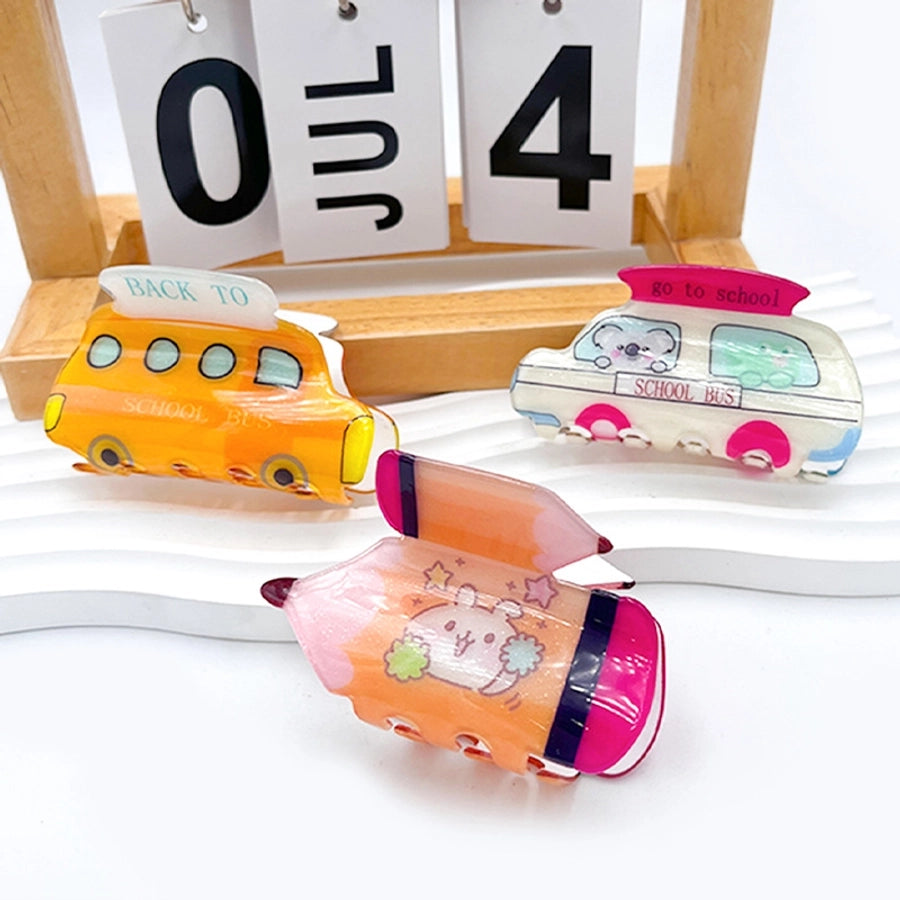 Women's Casual Simple Style Geometric Arylic Hair Claws