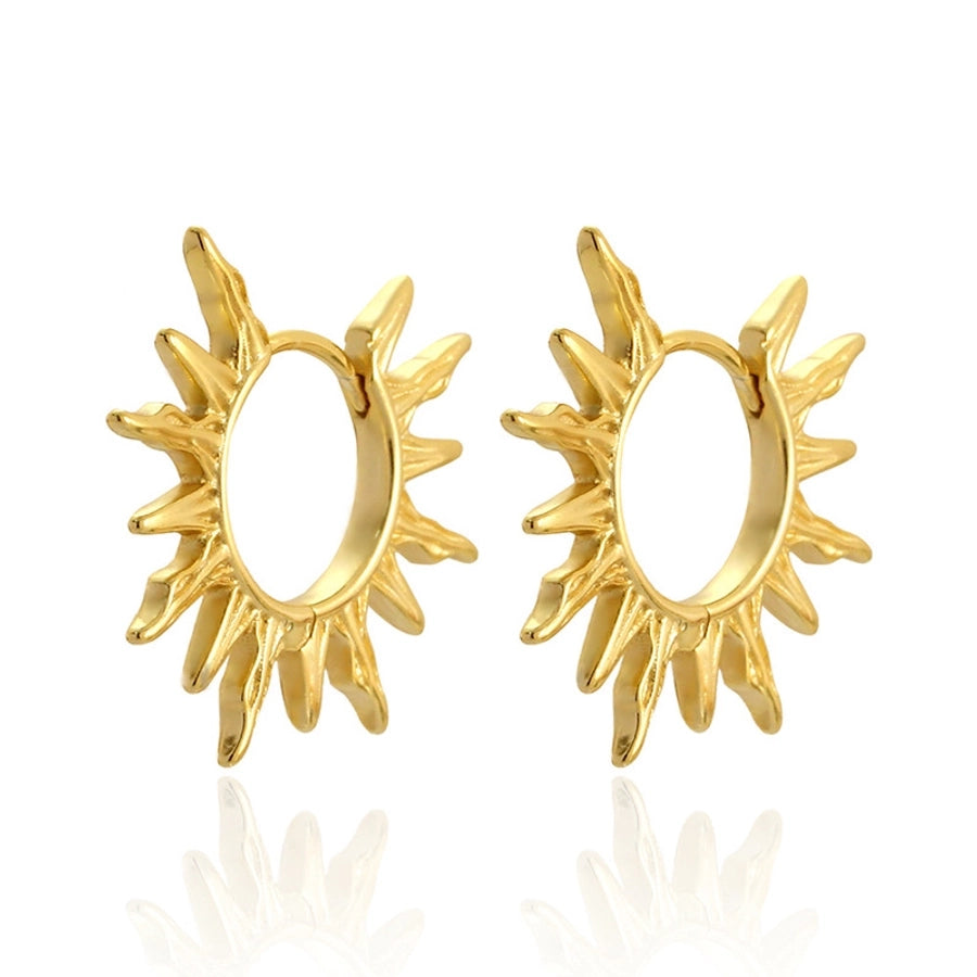 1 Pair Simple Style Classic Style Geometric Plating Copper Earrings