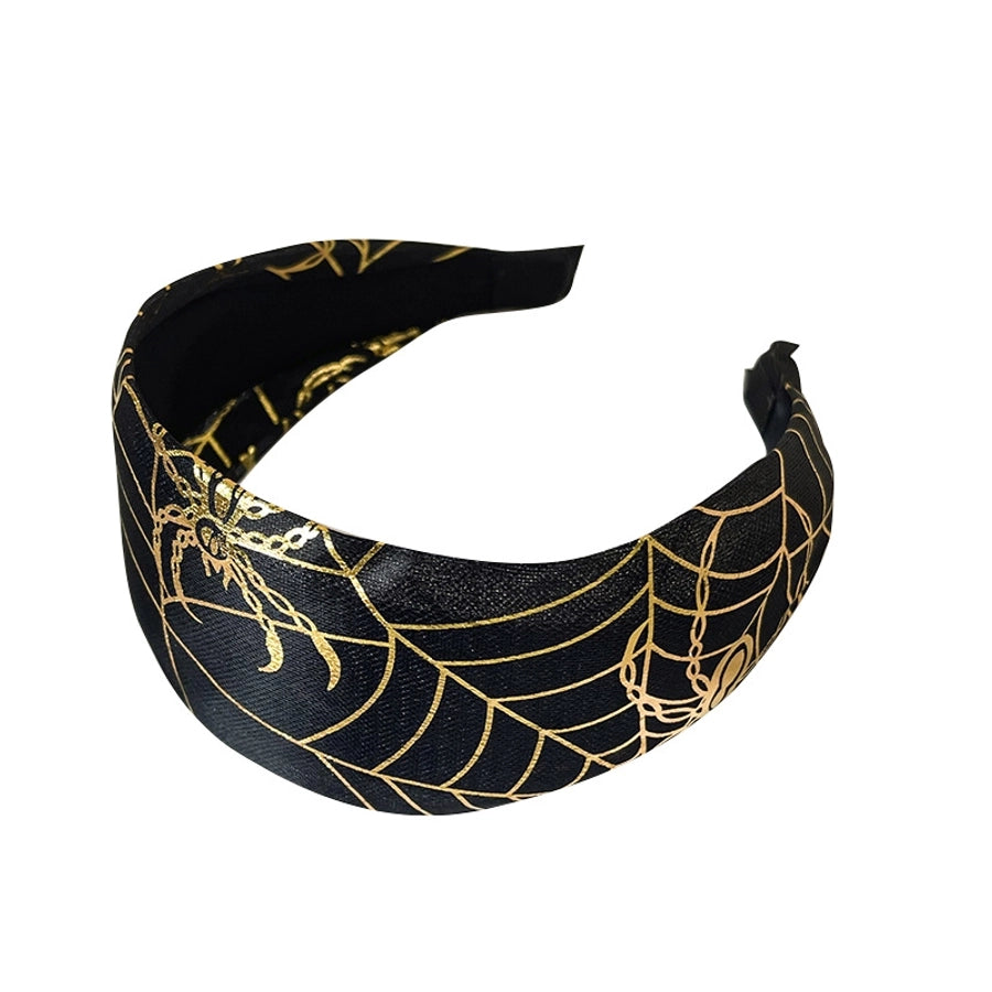 Women's Cool Style Star Spider Spider Web Cloth Hair Band