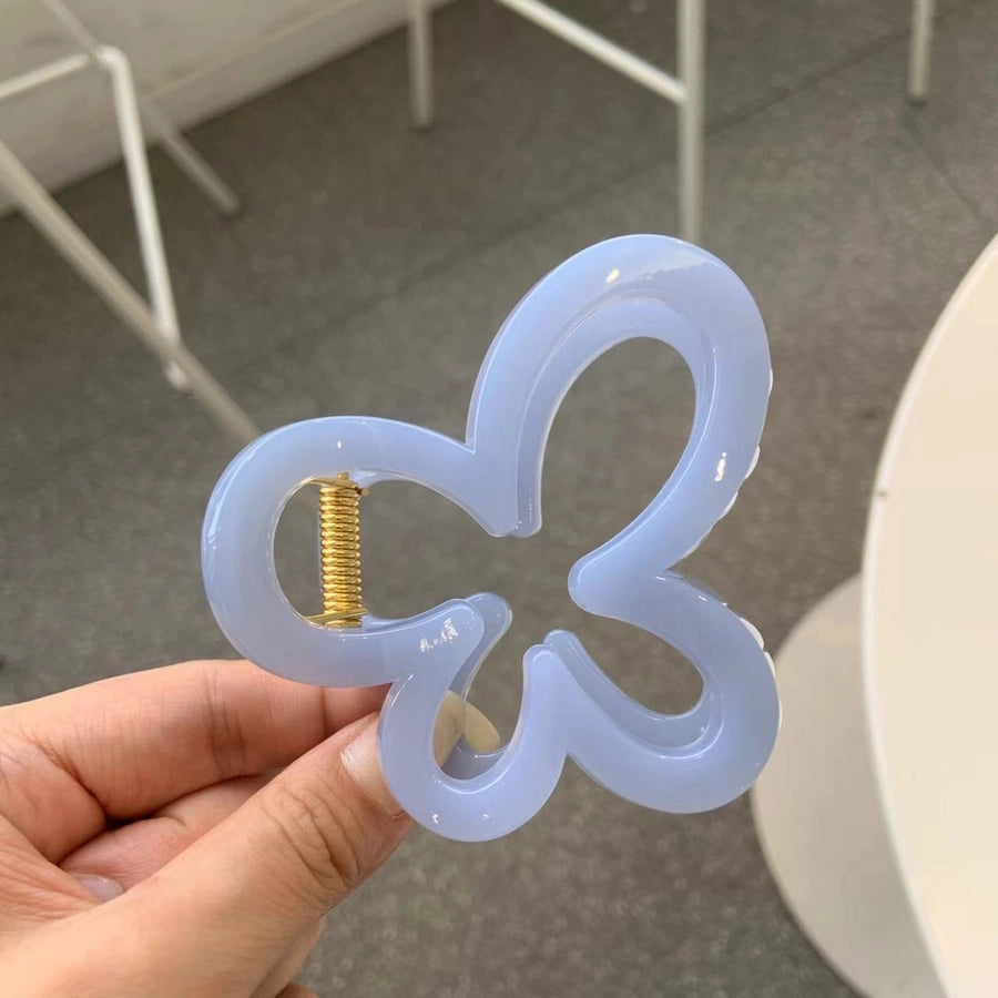 Women's Simple Style Solid Color Acetic acid sheets Polishing Hair Claws