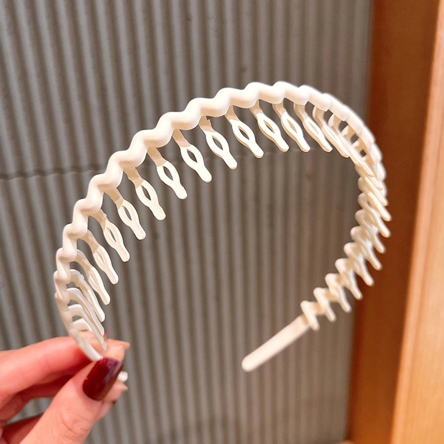 women's simple style waves plastic hair band