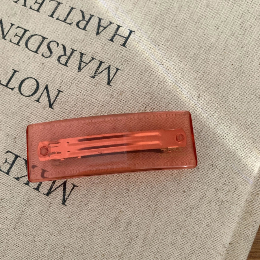 Women's Basic Simple Style Classic Style Arc Injection Molding Hair Clip