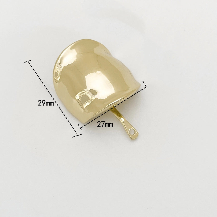 Women's Simple Style Geometric Alloy Plating hair buckle