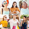 Women's Simple Style Solid Color Cloth Hair Band