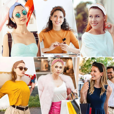 Women's Simple Style Solid Color Cloth Hair Band