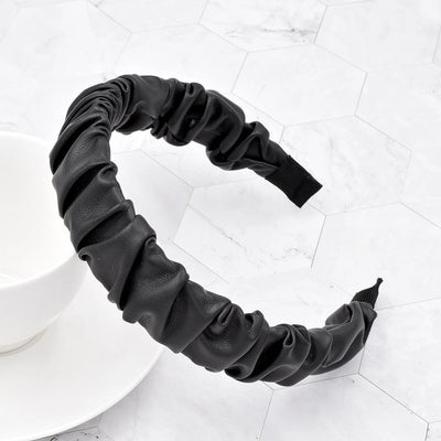 fashion style simple new knotted leather headband