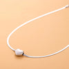 Jewelry Simple Style Heart Shape 304 Stainless Steel Zircon 18K Gold Plated Pendant Necklace