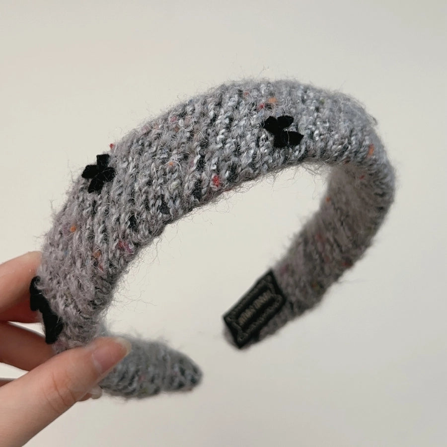 Women's Retro Simple Style Solid Color Bow Knot Cloth Hair Band