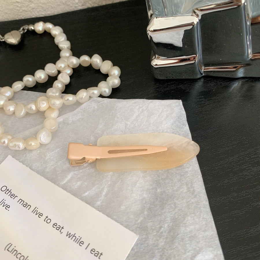 Women's Simple Style Classic Style Solid Color Acetic acid sheets Hair Clip