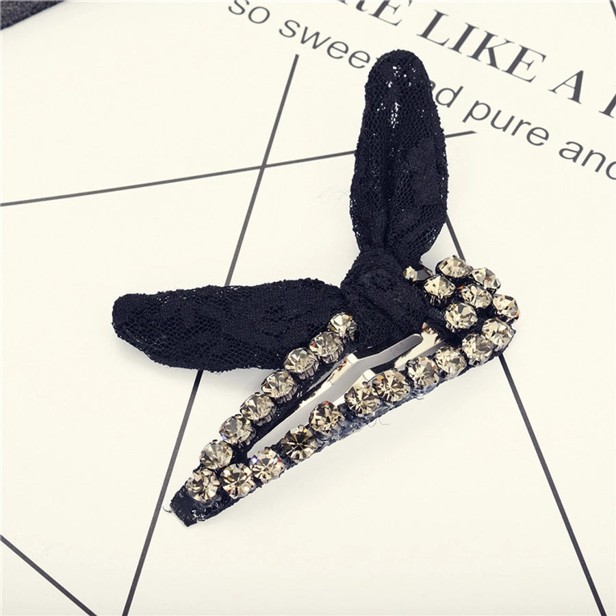 pure color artificial pearl elastic hair rope