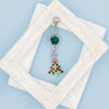 1 Piece Belly Rings Sexy Classic Style Snowflake 316 Stainless Steel  Alloy Plating Rhinestones Glass 18K Gold Plated White Gold Plated