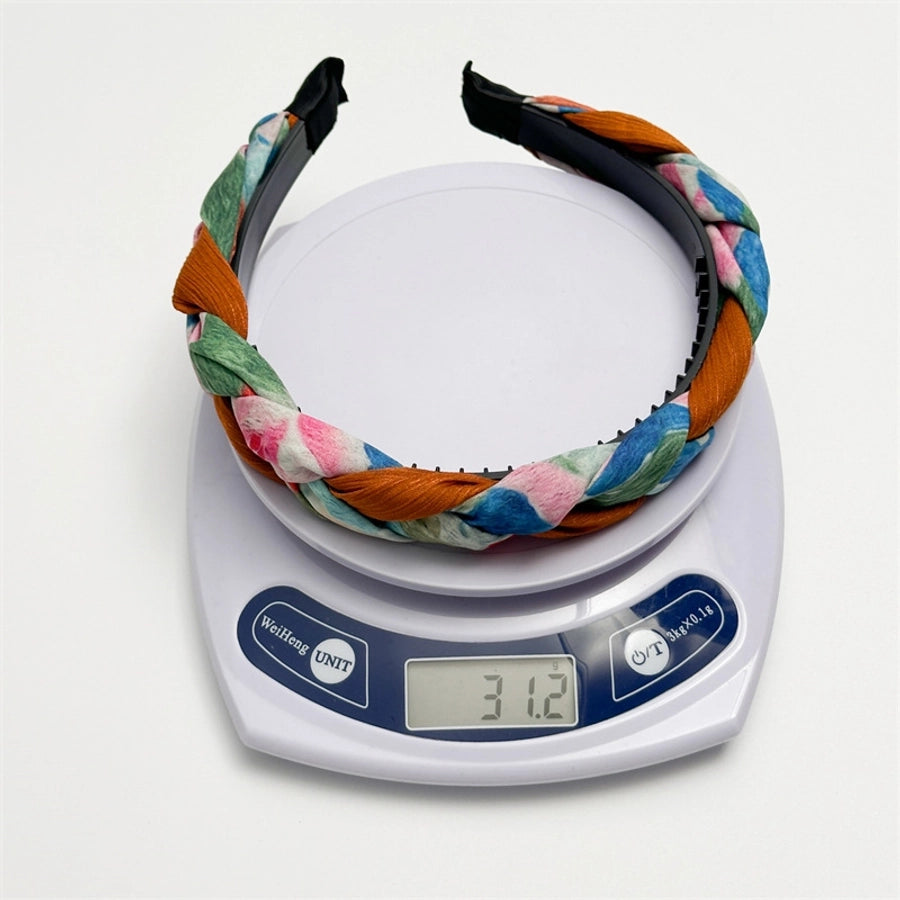 French Oil Painting Headband Female High Skull Top with Teeth Non-Slip Broken Hair Card Pressure Sweet out High Sense Hair Tie Headband