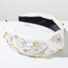 Women's Cute Simple Style ghost Alloy Cloth Glass Hair Band