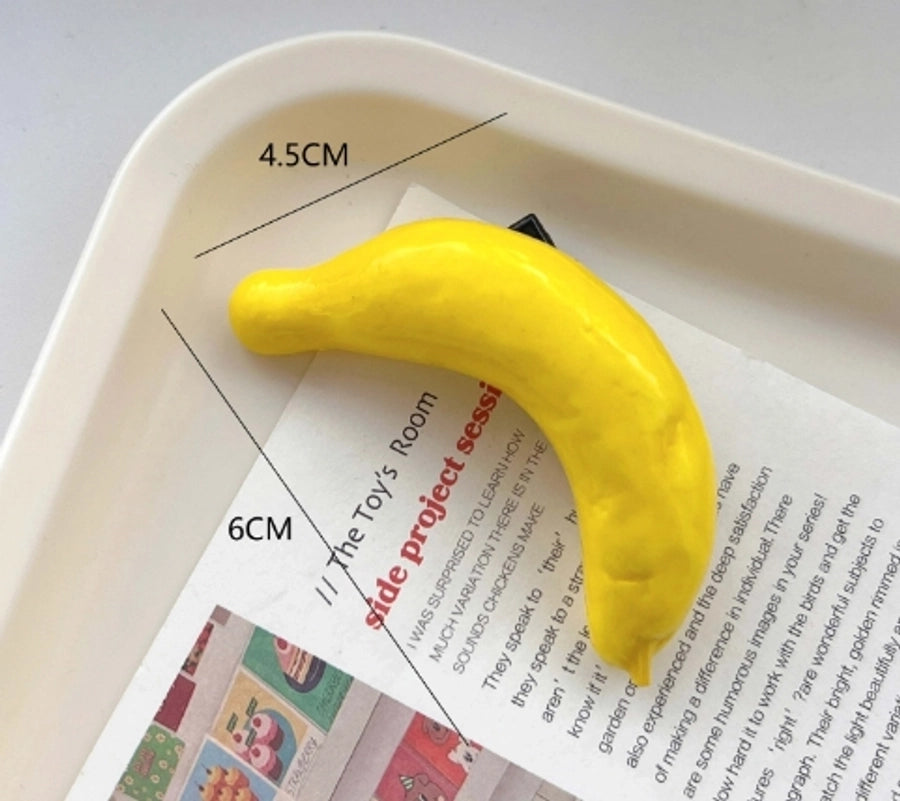 women's sweet solid color plastic hair clip