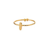 Jewelry Casual Simple Style Streetwear Letter 304 Stainless Steel 18K Gold Plated Open Rings