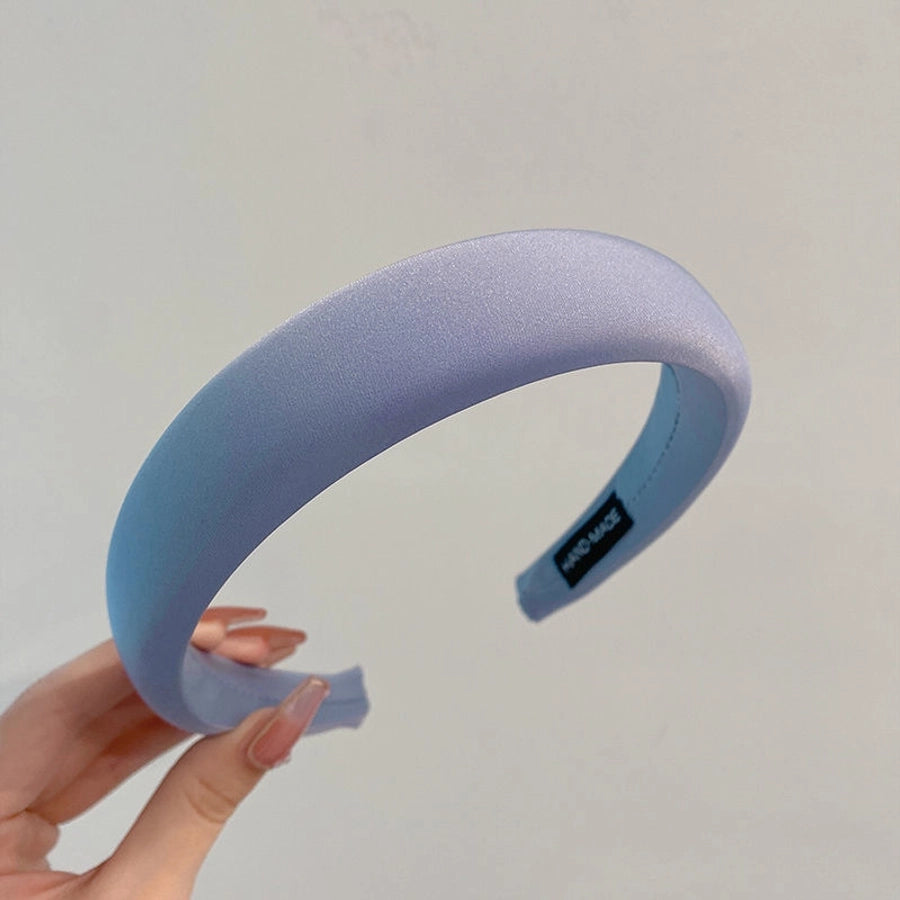 fashion solid color cloth handmade hair band 1 piece