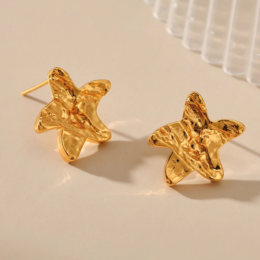 1 Pair Simple Style Solid Color Plating Copper Ear Studs