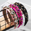 new retro baroque pearl hair hoop court style diamond headband female hair accessories