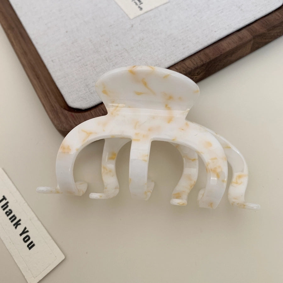 Women's Basic Simple Style Solid Color Acetic acid sheets Hair Claws