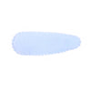 cute solid color alloy cloth hair clip 1 piece