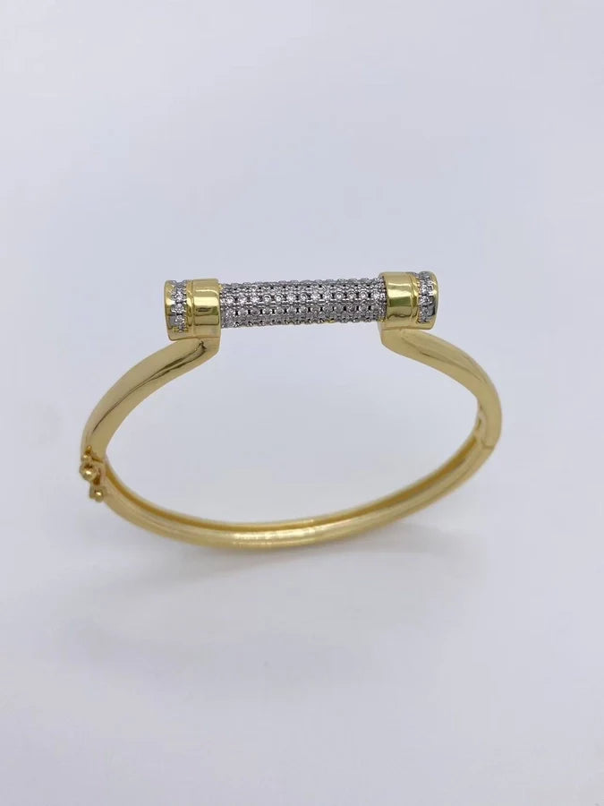 Jewelry Retro Classic Style Geometric Copper Zircon Mixed Metal Rings Bracelets