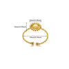 Jewelry Casual Vintage Style Streetwear Cross 304 Stainless Steel 18K Gold Plated Open Rings