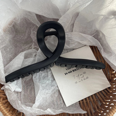 Oversized 15cm Grab Clip Simple Hair Volume Multi-hair Clip Shark Clip Advanced Sense Back Head Hair Headwear