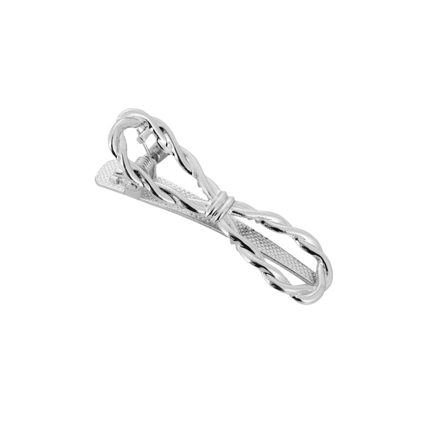 Women's Simple Style Solid Color Metal Hollow Out Hair Clip