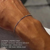 Hip-Hop Basic Simple Style Geometric 304 Stainless Steel 18K Gold Plated White Gold Plated Bracelets In Bulk