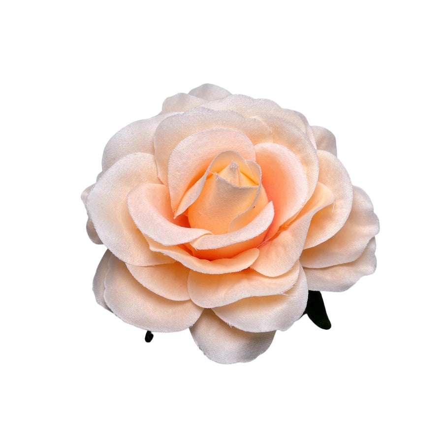 red rose flower hair clip prom party simulation flowers corsage bride 11cm hair card