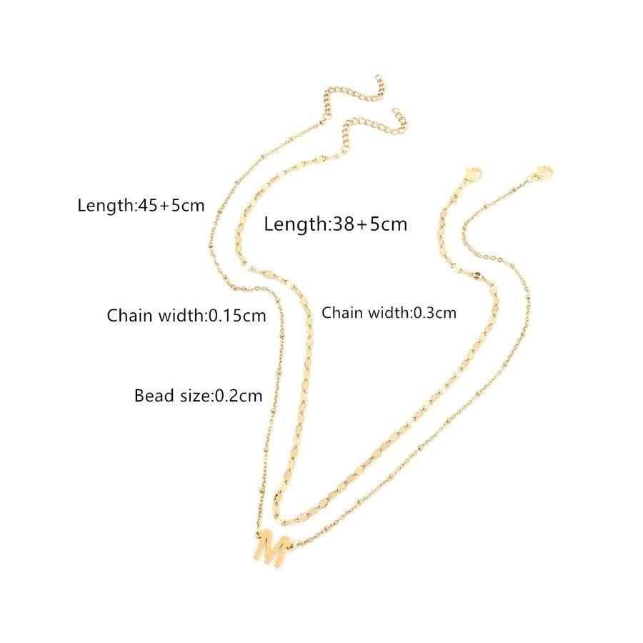 Jewelry Casual Business Classic Style Letter 201 Stainless Steel 304 Stainless Steel Pendant Necklace