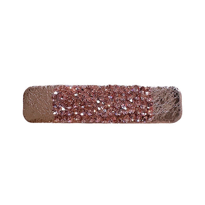 Women's Simple Style Solid Color Rhinestone Hair Clip