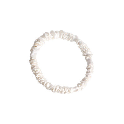 Women's Simple Style Solid Color 100%  Silk Hair Tie