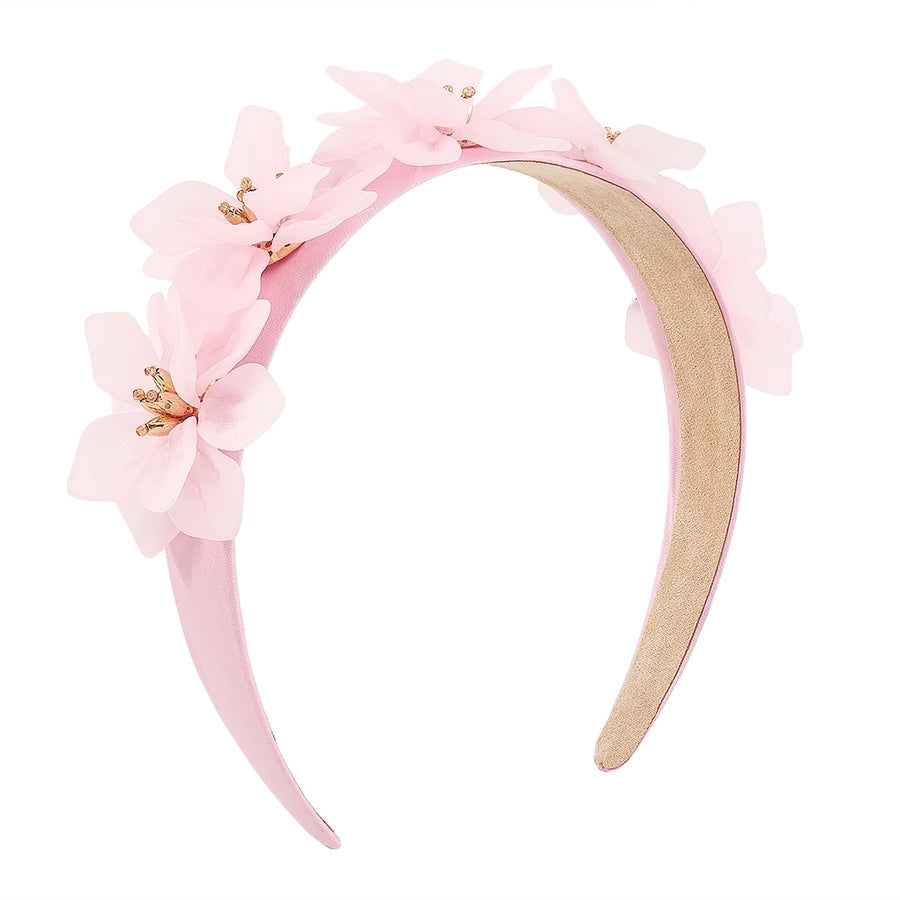 f5594 europe and america cross border fashion design three-dimensional resin flower headband temperament artificial flower headband hair accessories female