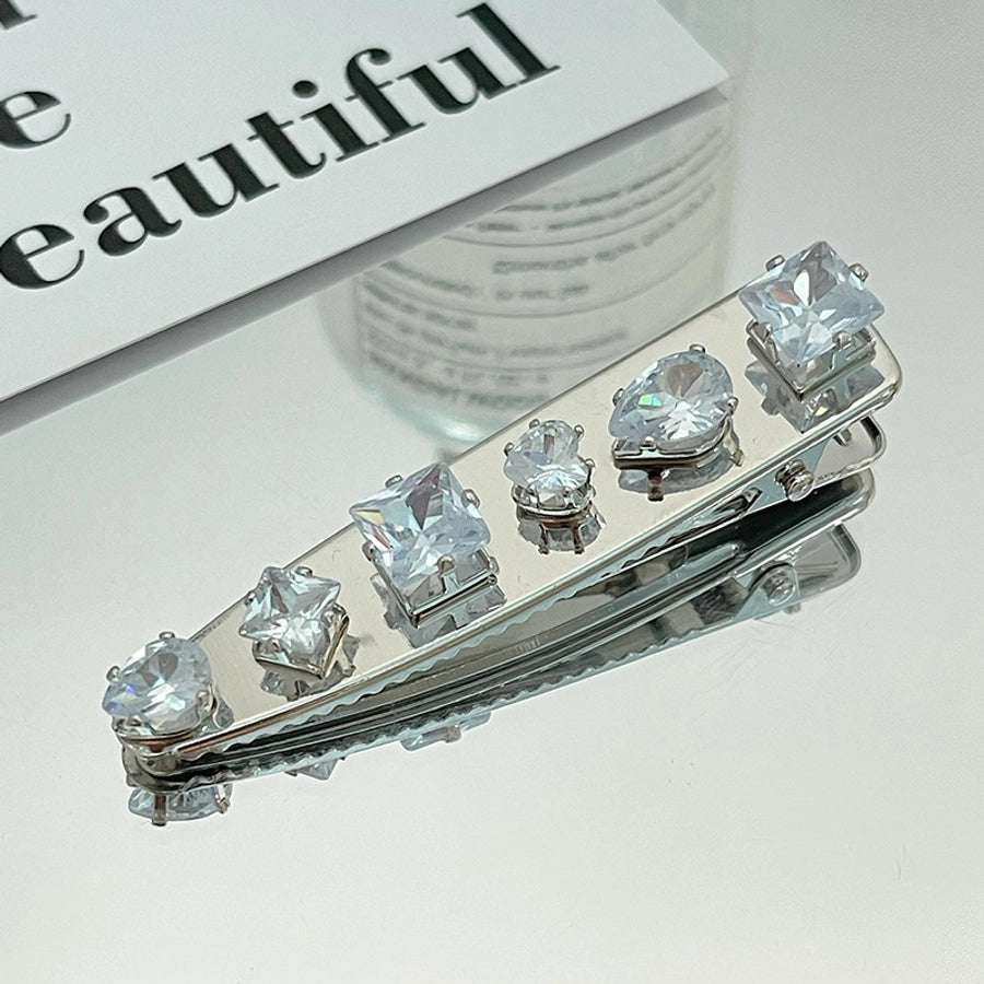 Women's IG Style Bow Knot Alloy Zircon Hair Clip