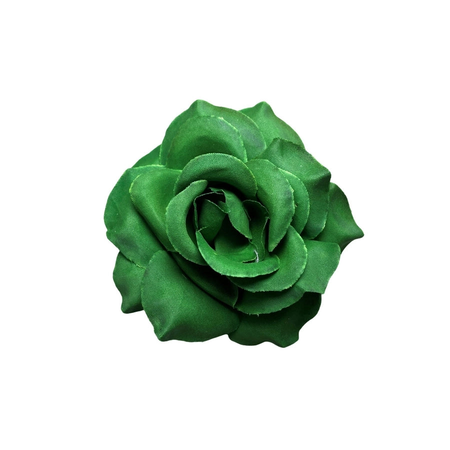 red rose flower hair clip prom party simulation flowers corsage bride 11cm hair card