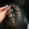 women's luxurious simple style star alloy plating inlay artificial rhinestones hair band