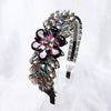 sweet flower crystal hair band