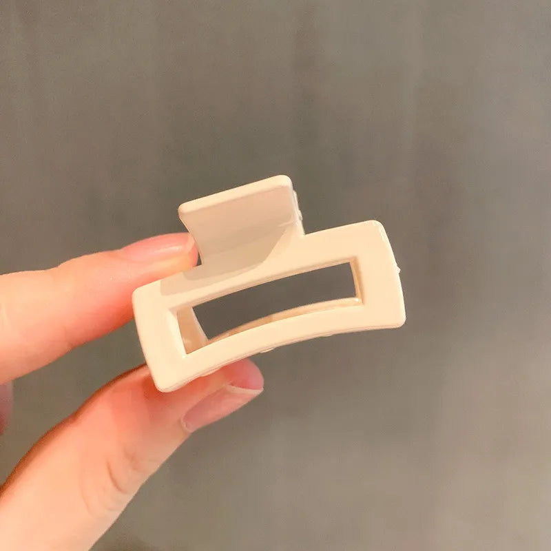 retro geometric transparent acrylic small catch clip wholesale nihaojewelry