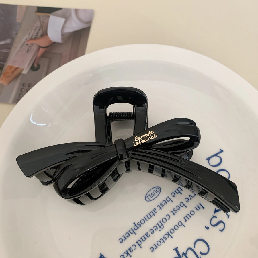 Women's Sweet Simple Style Bow Knot PS Hair Claws