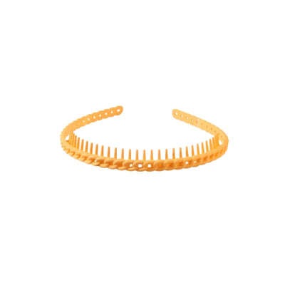 Women's Simple Style Solid Color Plastic Stoving Varnish Hair Band