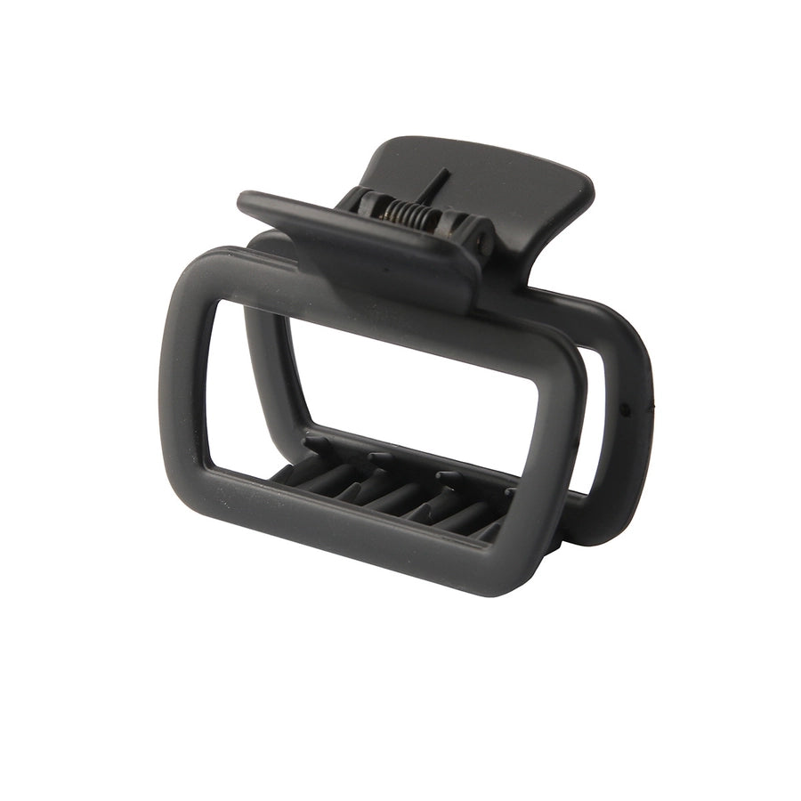 New Arrival Square Grip Spring/Summer Cream Color Shark Clip Female Back Head Updo Hair Clip