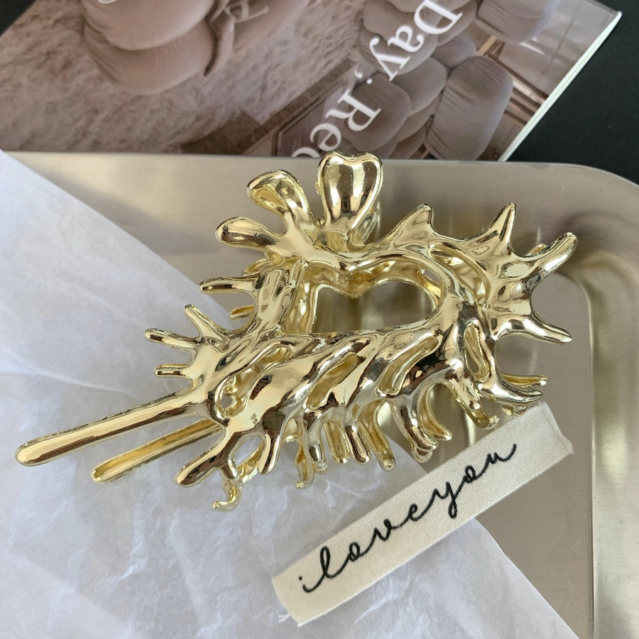 elegant streetwear butterfly alloy hair claws