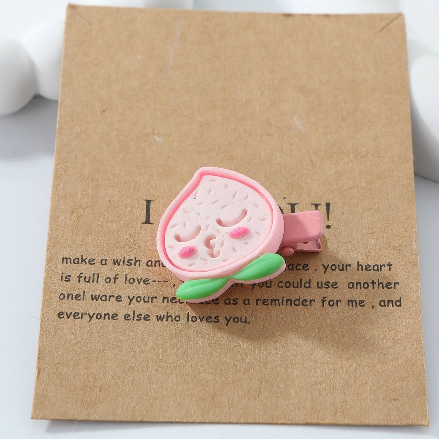 Women's Cute Funny Animal Alloy Resin Hair Clip